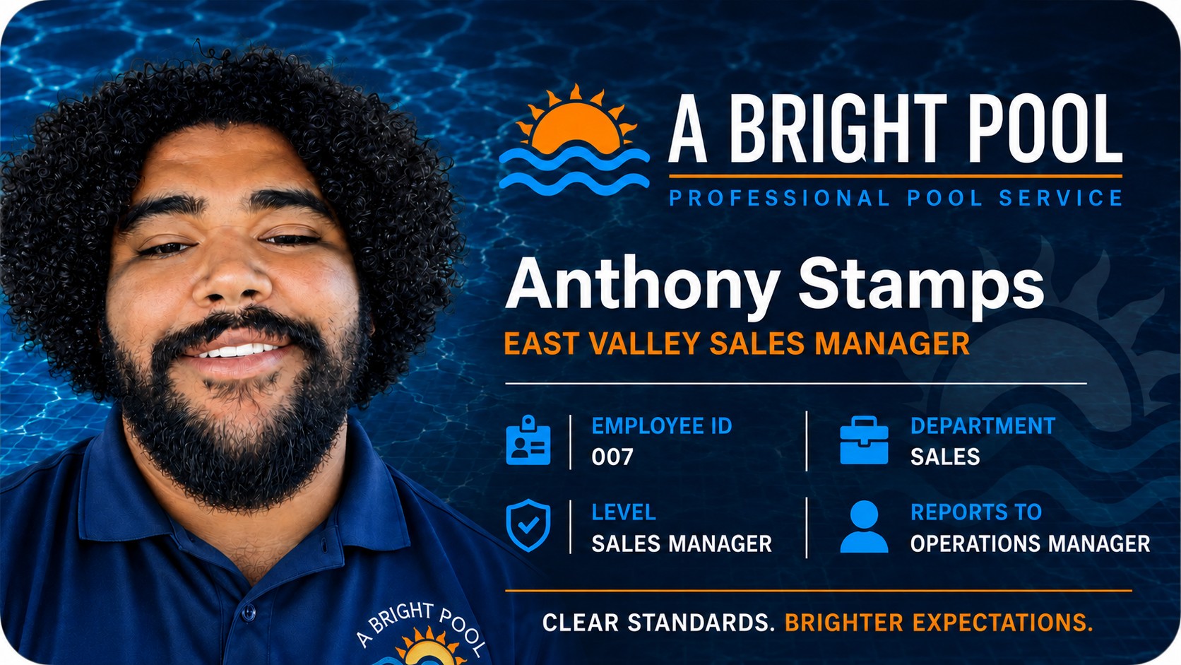 Anthony Stamps, East Valley Sales Manager
