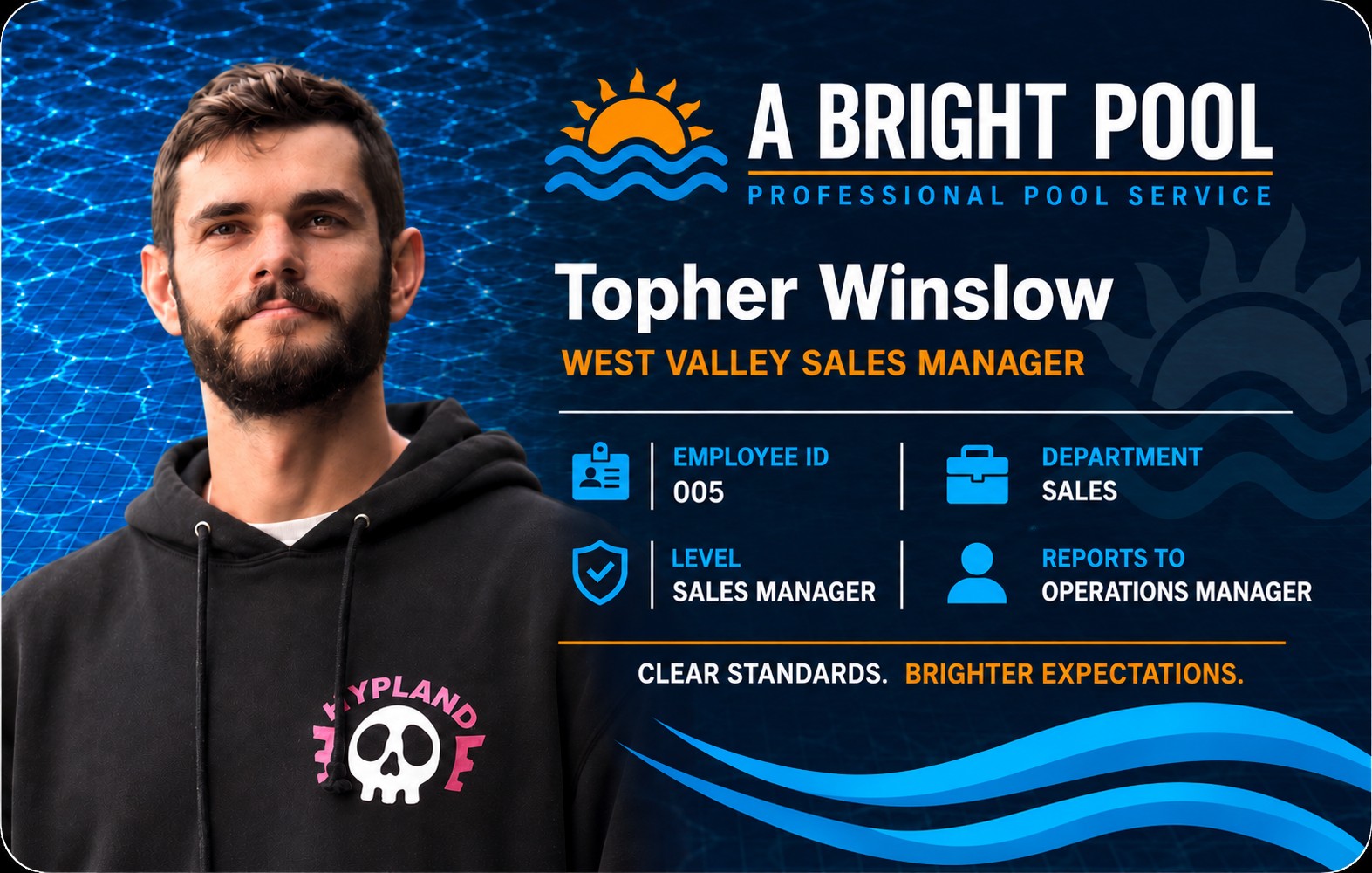 Topher Winslow, West Valley Sales Manager